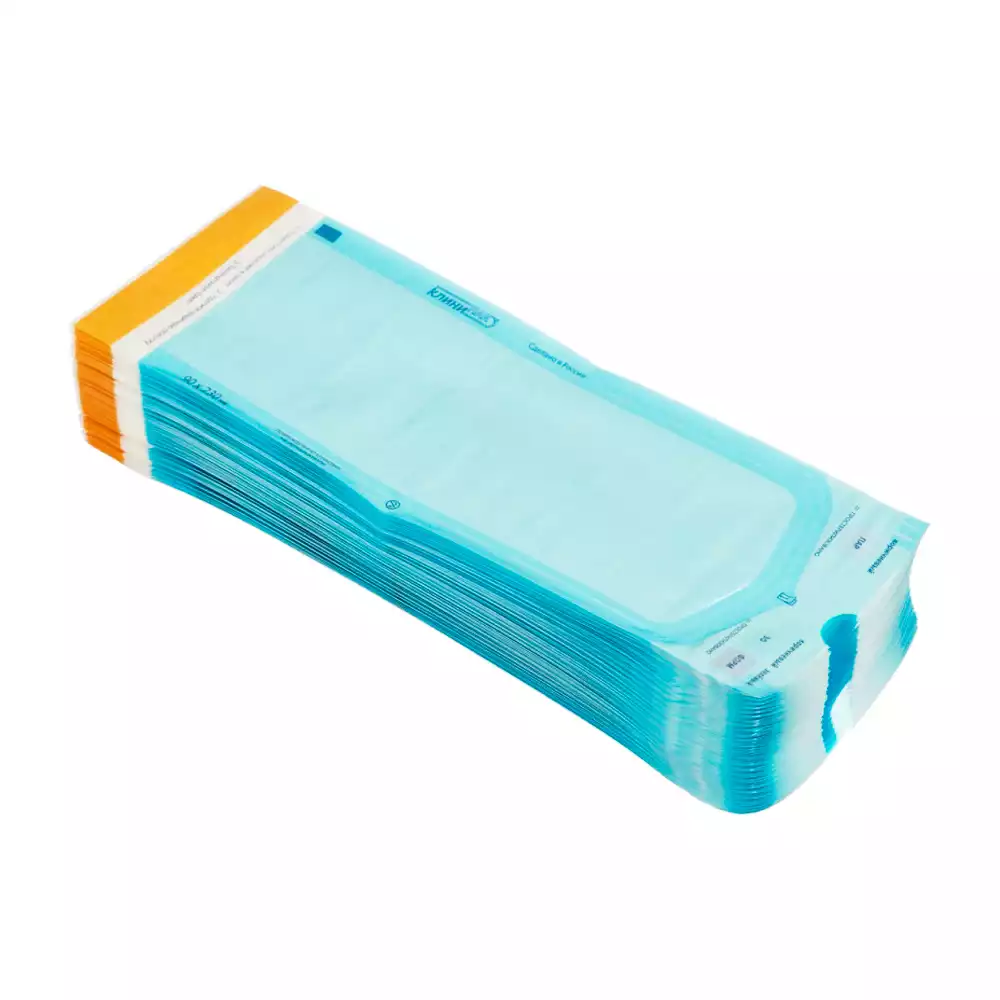 Пакет Клинипак, размер 200*330мм, комбинированный, самозапечатывающийся, упаковка 200шт