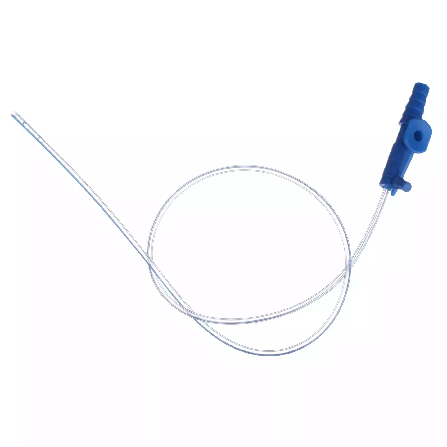 Катетер (зонд) аспирационный Капкон CH-08, диаметр 1,7/2,7мм, длина 50см, цвет синий, стерильный
