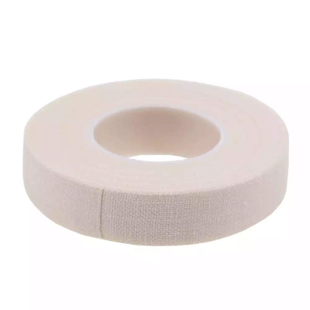 Лейкопластырь LEIKO, на тканевой хлопковой основе, размер 1см*500см, гипоаллергенный, госпитальная упаковка