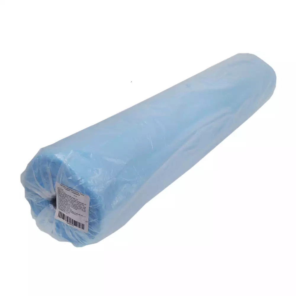 Рулон гигиенический Unite Стандарт, размер простыни 80см*200см, материал СМС 10/м2, с перфорацией №100, голубой