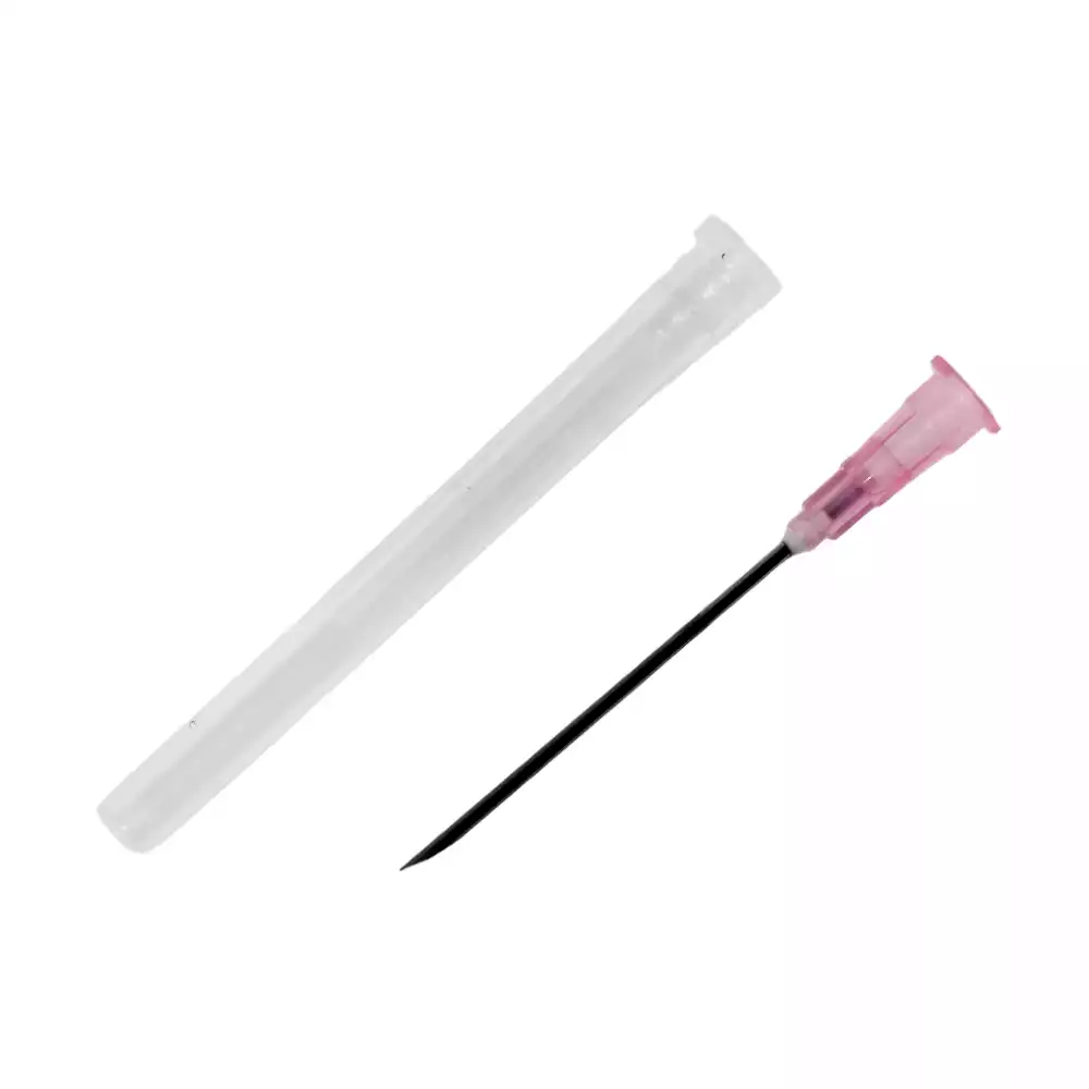 Игла VANSUNTECH инъекционная 18Gх1 1/2 (1,2х40мм), стерильная, розовая