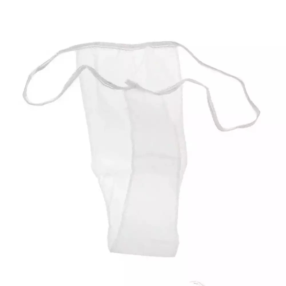Трусики для эпиляции женские, материал Спанбонд 25г/м2, одноразовые, белые, индивидуальная упаковка